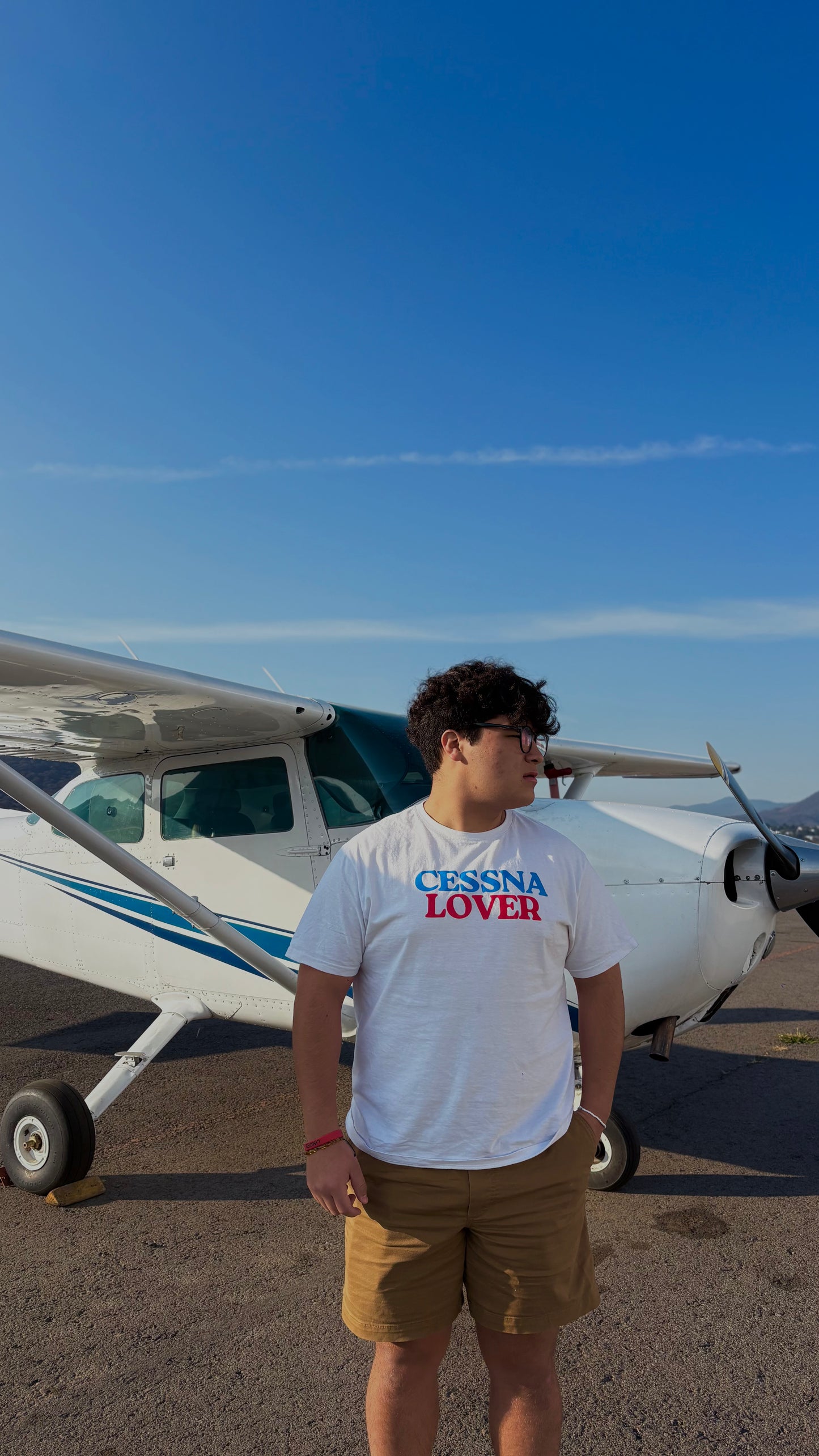 Playera Cessna Lover